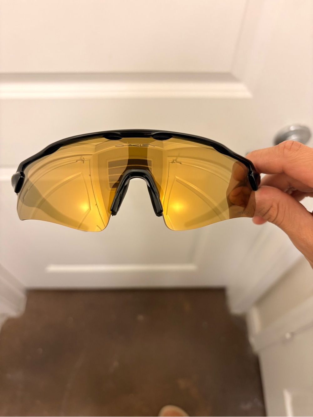 Oakley gold Lens Sports Performance Sunglasses
